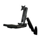 StarTech Wall-Mounted Sit-Stand Desk, Single Monitor (WALLSTS1)-The work surface provides one-touch height adjustment of up to 17.2” (436 mm)