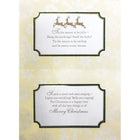 Rosedale Gold 5-1/2" x 8" Greeting Cards/Envelopes - 36711-Printed on premium uncoated card stock