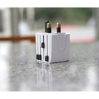 SKROSS World MUV Micro Travel Adapter - White-1 Year Limited Manufacturer Warranty