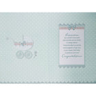Rosedale 5-1/2" x 8" Baby Welcome Little One! Greeting Cards And Envelopes, 6 Pack (19679)-Card shop quality greeting cards