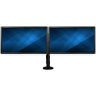 StarTech Dual-Monitor Arm, Desk-mount Cross Bar-Work comfortably with adjustable height, +/- 30 degree tilt, +/- 30 degree swivel and 360 degree rotation