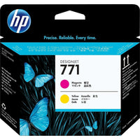 HP 771 Magenta and Yellow Printhead (CE018A)-Magenta and Yellow