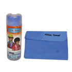 TechNiche Kewltowel Evaporative Cooling Towel, Blue, 2 Pack-Provides 5-10 hours of cooling relief per soak