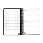 Rocketbook Fusion Smart Reusable Notebook – Letter Size – 21 Sheets – Neptune Teal-42 pages include task list, weekly planner, monthly calendar, OKR goal template, idea list, dot-grid, and lined pages