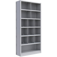 Metalware RK259 Boltless Shelving Unit, 7-Shelves, 36" x 12" x 76", Light Grey-Adjustable shelving system that provides high strength, yet economical storage capacity for your needs