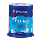 Verbatim CD-R 52x 700MB/80Min, 100 Pack-Ideal for storing digital images, music and more