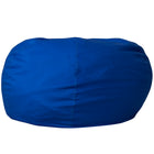 Flash Furniture Oversized Solid Royal Blue Bean Bag Chair-Oversized Bean Bag