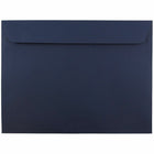 JAM Paper Booklet Envelopes - 9" x 12" - Navy Blue - 25 Pack -Colour: Navy Blue