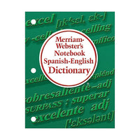Merriam-Webster Notebook Spanish-English Dictionary, 6 Pack-Age group and grade: Ages 10 - 12 years and grades 5th - 8th