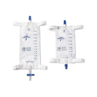 Medline Leg Bags with Comfort Straps, 600 mL, Slide Tap, 48 Pack-Leg Drain Bag Type