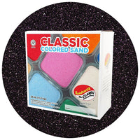 Sandtastik Classic Coloured Sand, 25 lb (11.3 kg) Box, Eggplant-Fine grain with natural sparkle throughout