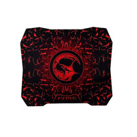 Marvo Tech G9 Gaming Mouse Pad, Red-Red & Black Graphic