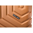 TOSCANO RIGOROSO 30" Hardside Large Luggage - Bronze Gold-Detachable Dual Glide Tech Wheel System
