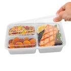 Bentgo Prep 3-Compartment Meal Prep Container - Silver - 10 Pack-Each set includes 10 lids and 10 containers