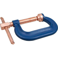 Gray Tools C-Clamp, 0-10" Opening Capacity, 5" Throat Depth-Max proof test (lbs.): 8000 lbs.