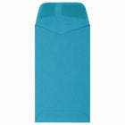 JAM Paper #6 Coin Business Coloured Envelopes - 3.375" x 6" - Blue Recycled - 50 Pack-Size: #6 Coin (3.375 x 6 inches)