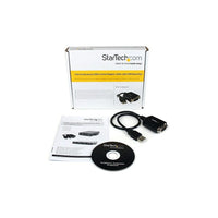 StarTech 1 Port Professional USB to Serial Adapter Cable with COM Retention-Simple installation and operation with COM port retention provides robust serial connectivity for legacy devices with minimal hassle