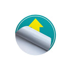 Futech 8" Diameter Floor application Decal for Promoting Social Distancing-Matte Laminate