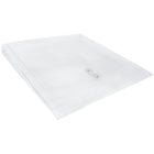 JAM Paper Plastic Envelopes with Button and String Tie Closure, 13 x 13 square, Clear Poly, 12 Pack (1241705)-Plastic button and string envelopes available in various colours and sizes