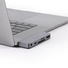 Kopplen 5-Port USB 3.0 Type-C Hub-5-in-1 hub that features a 3.5mm audio input, one HDMI video output, one USB 3.0 input, and two memory card slots