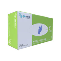 Gants d'examen en nitrile PRIMED Advance - XLarge - Bleu - Paquet de 200-Gants d'examen en nitrile, très grand