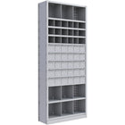 Metalware RK917 Boltless Shelving Unit, 12-Shelves, 36" x 12" x 88", Light Grey-Adjustable shelving system that provides high strength, yet economical storage capacity for your needs
