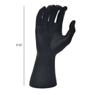 Eddie's Male Glove Display & Hand Form - Black - 2 Pack (150391-2)-PVC Material