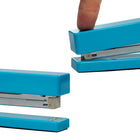 JAM Paper Modern Desk Stapler, Blue-Capacity: 2000 staples