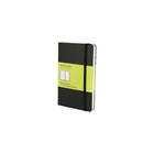 Moleskine Classic Black Hard Cover Pocket Plain Notebook, 3-1/2" x 5-1/2"-Pocket size (3-1/2" x 5-1/2")