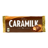 Cadbury Caramilk Chocolate Bar - 50g-Milk chocolate, caramel