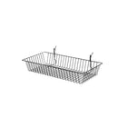 Can-Bramar Universal Wire Basket, 24" x 12" x 4", Black, 10 Pack-24" x12"x4" universal  wire basket