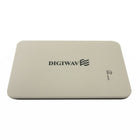 Digiwave 9000mAh Portable Smart Power Bank, 0.4" x 5" x 3", White-Durable, express charging, portable, fashionable, recharge anytime anywhere, no disconnection issue
