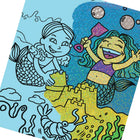 Crayola Color Magic Shimmer Mermaids-Features magical mermaid colouring pages that sparkle.