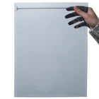 JAM Paper Foil Envelopes with Zip Lock Closure, 10 x 13, Clear Foil, 100 Pack (3001013A58A4B)-Colour: Clear