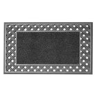 Floor Choice Engraved Doormat Silver 18'x30" (87729)-Made with durable recycled vinyl.
