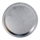 Luciano Aluminum Foil Tray, 12 x 0.5 inches, Silver, 36 Pieces-Material: made of durable aluminum, disposable and easy to handle