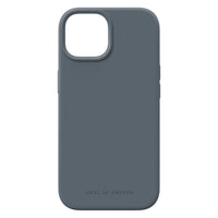 iDeal of Sweden Silicone Case with MagSafe for iPhone 17e/16e/15/14/13 - Midnight Blue-Protective design with raised edges to protect the camera and screen