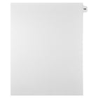 Mark Maker Legal Tabs - Letter Size - White - 1/15th cut - 25 tabs per package - 5 packages Pack - Number 196-White Single Tabs