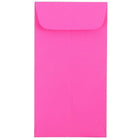 JAM Paper #7 Coin Envelopes, 6.5 x 3.5, Brite Hue Ultra Fuchsia Pink, 1000 Pack-Coin Envelopes