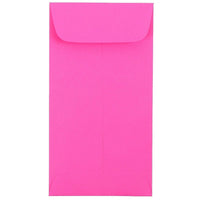 JAM Paper #7 Coin Envelopes, 6.5 x 3.5, Brite Hue Ultra Fuchsia Pink, 1000 Pack-Coin Envelopes