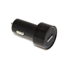NXT Technologies Universal 1 USB Port Car Charger - Black-12-24V car charger for mobile devices
