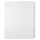 Mark Maker Legal Exhibit Index Tab Set of White Single Tabs, 1/25th Cut, Letter Size, No Holes, Number 176 - 200-White Single Tabs, 1/25th Cut