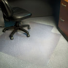 Staples Low Pile Carpet/Berber Chair Mat, 36" x 48"-Move freely with a smooth rolling surface for less stress on your legs and back