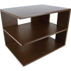 Victor Wood Corner Shelf Desk Organizer, Mocha Brown (B1120)-Reversible for left and right side corners