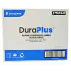 DuraPlus UltraSoft Jumbo 2-Ply Bathroom Tissue - 1000' - White - 8 Pack-4
