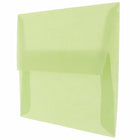 JAM Paper Enveloppes translucides A2, incolore, 250/paquet-Intérieur vierge où écrire un mot personnalisé