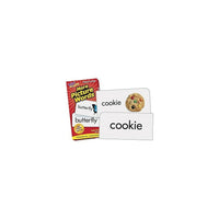 Trend Enterprises More Picture Words Skill Drill Flash Cards, Grades 1- 2 (T-53005)-Photographic cues with word on the back of each card
