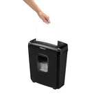 Fellowes Powershred 6M 6-Sheet Micro-Cut Shredder-Shreds continuously for up to 7 minutes before a cool down period is needed, allowing you to complete medium-sized shredding jobs in one sitting.