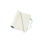 Moleskine Classic Plain Soft Cover Notebook, Blue Reef, 5" x 8.25"-Plain (no ruling) format