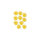 Teacher Created Resources Paw Prints Accents, Gold, 90 Pack-Paw prints based theme is perfect for showcasing animal-themed displays